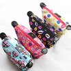 Portable cosmetics storage bag waterproof Oxford cloth cosmetic bag travel men&women wash bag color random