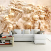 3D European Style Religious Sculpture Wall Mural Custom Photo Wallpaper On The Wall 3D Wall Paper Living Room VT Sofa Backdrop