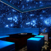 Fashionable Interior Design 3D Wallpaper Restaurant Clubs KTV Bar Fluorescent Wallpaper Modern Creative Decor Mural Papel Tapiz