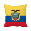 Ecuador National Flag South America Country Square Throw Pillow Insert Cushion Cover Home Sofa Decor Gift