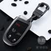 Caraline JEEP Jeep Car Key Bag Freedom Man Guide Grand Cherokee Key Ring Buckle Chain Smart B Gray