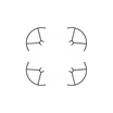 Tello Tello puzzle drone remote control aircraft small mini aerial drone blade protection cover