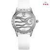 Reloj de gaviota Love Love Evening Reloj mecánico automático Mujer Anillo delantero Fritillary Belt Plate blanco 719762L