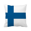 Finland National Flag Europe Country Square Throw Pillow Insert Cushion Cover Home Sofa Decor Gift