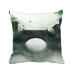 Southern Season Chinese Style Watercolor Polyester Toss Throw Pillow Square Cushion Gift