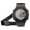 EZON T037 Men Women Sports Watches Digital Heart Rate Monitor Outdoor Running Watch Alarm Chronograph with Chest Strap