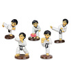 Jingdong Supermarket Golden Fire Taekwondo doll ornament suit sports souvenir creative gift birthday gift