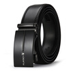 Playboy men&39s automatic buckle belt men&39s business leather belt tide men&39s belt PDF3632-7B black