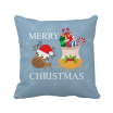 Christmas Elk Gift Merry Christmas Festival Square Throw Pillow Insert Cushion Cover Home Sofa Decor Gift