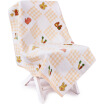 Sanli cotton cloth stitching embossed towel towel wrapped towel child cover blanket yellow