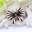 Cute Jewelry Large Enamel Esmaltes Butterfly Brooches Corsage Brooch Lot Wedding Broach Violetta Insect Hijab Pin Up Broches Pin