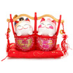 Jingdong Supermarket Jinshi Gongfang Lucky Cat Decoration Wedding Gifts Creative Home Decoration Send Friend Yongjie Tongzi Sub-bucket C53572