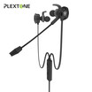 Plextone G30 PC Gaming Headset With Microphone In Ear Stereo Bass Noise Cancelling Earphone With Mic For Phone Computer Notebook