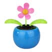 Love ants ianttek AX-10 Car Decoration Solar Car Decoration Creative Car Solar Sunflower Swing Blue