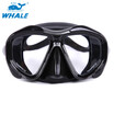 Whale Brand Professional Silicone Gear Scuba Diving Mask Equipment Snorkel Anti-Fog UV Waterproof Dive Glasses