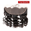 NamiHair Best Quality 13x4 Lace Frontal Chinese Virgin Human Hair Natural Color Loose Wave Ear to Ear With Baby Hair 8"-20"