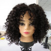 Clymene Hair Short Bob Curly Full Lace Wigs Human Hair With Baby Hair Bleached Knots Virgin Brazilian Glueless Full Lace Wigs