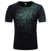 Summer Mens Casual Short Sleeve Printed T Shirt