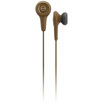 Love Technology AKG Y10 Headset Earbud Style Stereo Headset Universal Phone Headset Brown