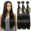 YAVIDA Hair Brazilain Straight Hair Weave 3 Bundles Brazilian Virgin Hair Straight 7a Unprocessed Straight Human Hair Extension