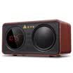 Golden Field D30 Bluetooth Speaker Wireless Computer Subwoofer Audio Mobile Car Player Outdoor Portable Card Mini Sound Red Wood Grain