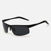 Men Polarized Rimless Aluminum Sunglasses Driving Outdoor Sports Polarized Sunglasses Male Goggle Sports Outdoor Oculos de sol