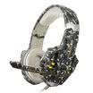 KOTION EACH G9600 camouflage black single plug headphones wear chicken bag ear belt wheat USB subwoofer computer headset glar