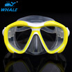 Whale Brand Professional Silicone Gear Scuba Diving Mask Equipment Snorkel Anti-Fog UV Waterproof Dive Glasses