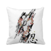 Japan Culture Ninja Samurai Sword Square Throw Pillow Insert Cushion Cover Home Sofa Decor Gift