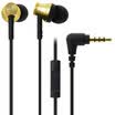 Iron-angle audio-technica ATH-CK330iS GD smart phone dedicated earphone headset gold