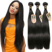 YAVIDA Hair Brazilian Straight Virgin Hair 3 Bundles Unprocessed Virgin Straight hair Tissage Bresilienne Mink Brazilian Hair