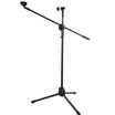 Bole L03 Professional Stage Floor Tripod Microphone Microphone Bracket Retractable Sitting Speech Microphone Stand