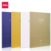 Deli deli 12 B560 page simple color set series wireless binding soft copybook notebook notebook JB560