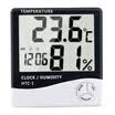 Yuhuaze Electronic Hygrometer with Alarm Clock Thermometer