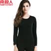 Nanjiren thermal underwear set men&women round neck plus velvet thickening underwear to keep warm
