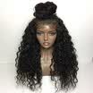 Clymene Hair Glueless Pre Plucked Bleached Knots 360 Lace Frontal Wigs With Baby Hair Virgin Peruvian Curly Front Lace Wigs