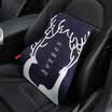OULEJIA car lumbar lumbar pillow OLJ-YK010 space memory cotton car office lumbar cushion cushion lumbar pillow double deer