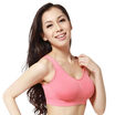 Antarctic Movement Bra Shockproof Running Anti-Shade Vest Girls Underwear Gathering No Bracket Bra Yoga Sleep Seamless Bra NTX2134 Single Watermelon Red M
