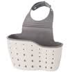 Baijie kitchen sink storage hanging basket dishwashing brush rag storage double hanging basket hanging faucet drain basket drain rack rack single only
