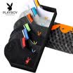 Playboy boat socks mens invisible socks cotton shallow mouth short tube sports low to help cotton socks 6 pairs gift box L2980 multi-color code