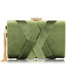 Milisente 2018 New Arrival Women Clutch Bag TOP Quality Suede Clutches Purses Ladies Fashion Tassel Evening Bags