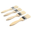 Wick Wico WK82215 Brush 15 Inch Multifunction Brush Paint Brush Wood Handle Brush Sweeping Brush Brush Brush Food Brush BBQ Accessories 4 Pack
