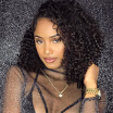 Brazilian Human Hair Lace Wig for Black Women Natural Color 8A Grade 130 Density Deep Curl Lace Front Wig