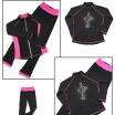 Figure skating training suit suit waterproof fabric high elastic skating training pants training jacket skating clothing jacket