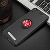 Xiaomi Redmi 4A4X Luxury Metal Ring Magnetic Bracket Shockproof Cooling TPU Phone Case