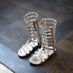 2018 Summer Children Sandals Girls Sandals High-leg Fashion Rivets Roman Gladiator Sandals Girls Shoes Kids Sandals