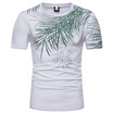 Summer Mens Casual Short Sleeve Printed T Shirt
