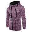 New Mens Fashion Casual Hoodies Long Sleeve Zipper Sportwear Autumn Hooded Jacket Coats