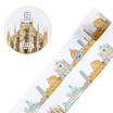 Kinbor handbook wide version&paper tape 45mm10m hand book sticker building decoration tape Yamato city DTB64125