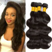 YAVIDA Hair Brazilian Body Wave 4 Bundles Wet&wavy virgin Brazilian Hair Weave Bundles 7A Brazilian Virgin Hair Body Wave